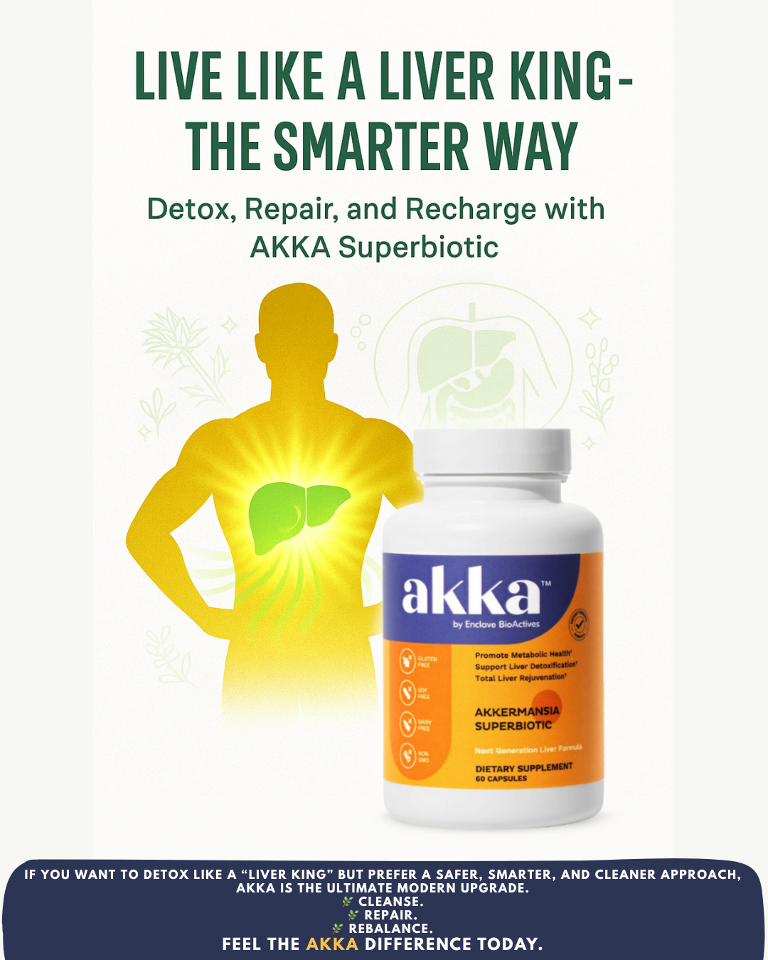 From Liver King to Real Liver Health: Why AKKA Superbiotic Is the Smarter Choice for Detox and Repair