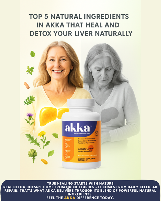 Top 5 Natural Ingredients in AKKA That Heal and Detox Your Liver Naturally