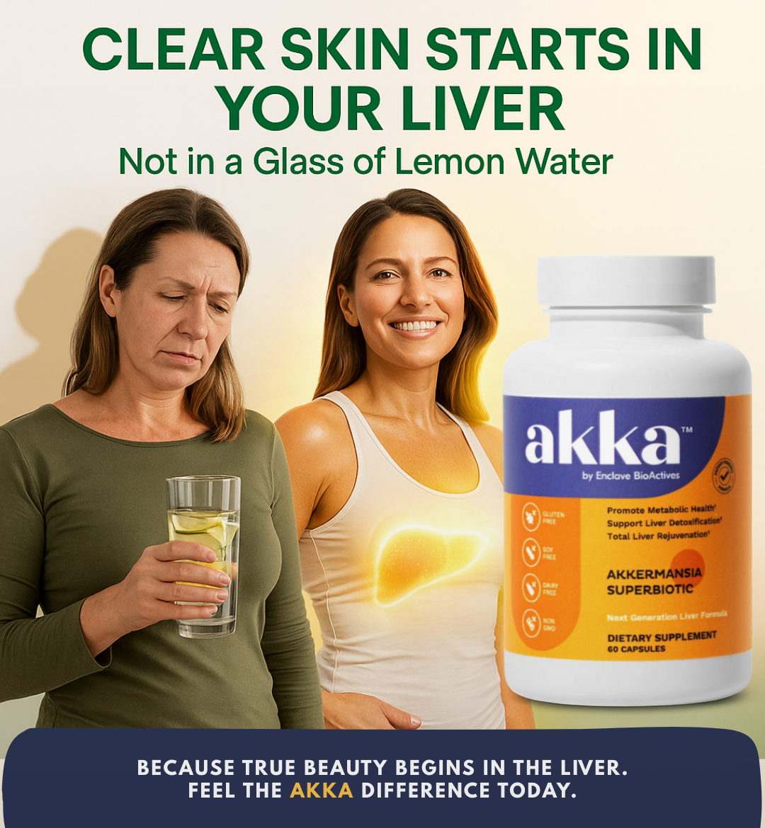 Why Clear Skin Starts in Your Liver (Not in a Glass of Lemon Water)