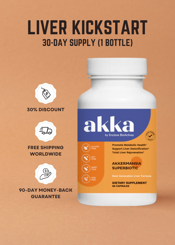 AKKA Premium Liver Cleanse, Gut Repair & Natural Daily Detox