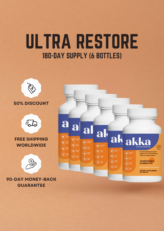 AKKA Premium Liver Cleanse, Gut Repair & Natural Daily Detox