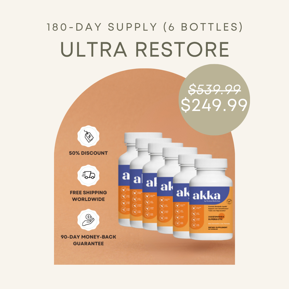 AKKA Premium Liver Cleanse, Gut Repair & Natural Daily Detox