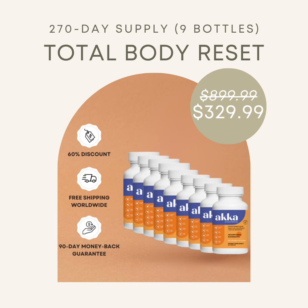 AKKA Premium Liver Cleanse, Gut Repair & Natural Daily Detox